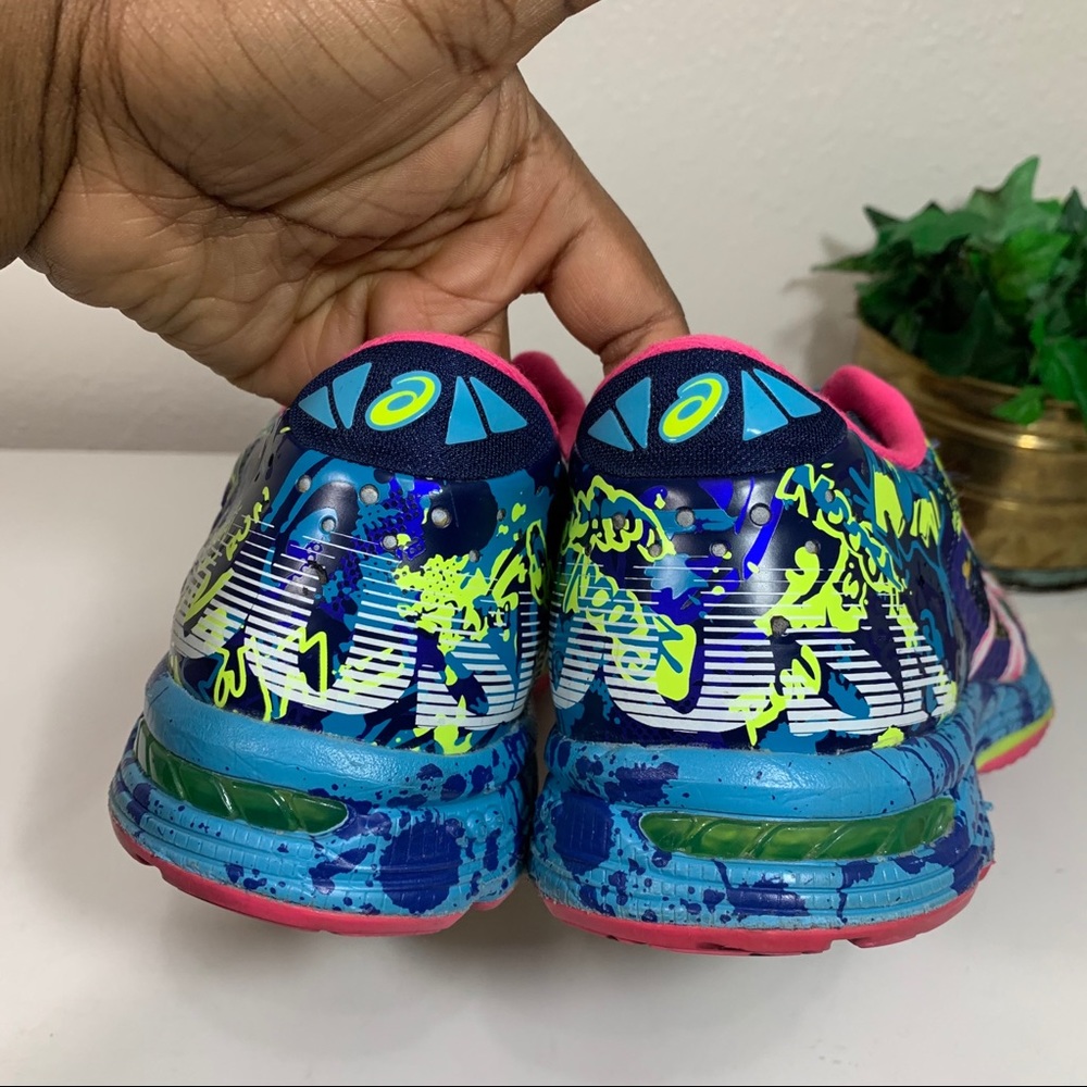 ASICS Gel Noosa Tri 11 Running Shoes Blue Pink - Picture 5 of 11
